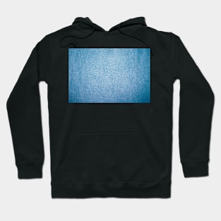 Blue leather effect design Hoodie